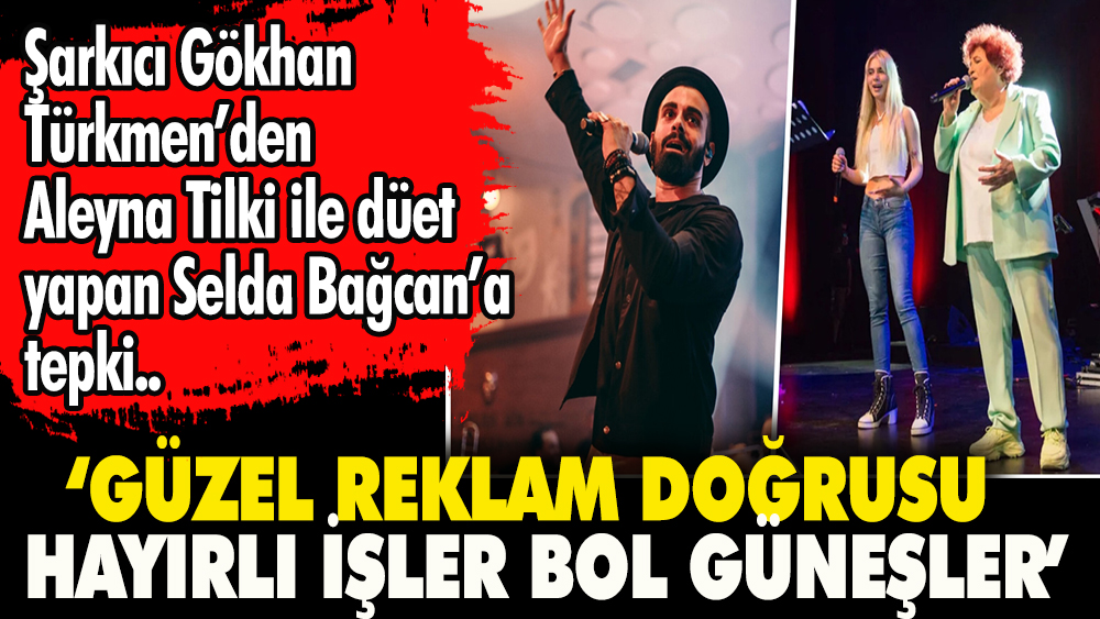 Şarkıcı Gökhan Türkmen, Selda Bağcan'ı reklam yapmakla suçladı