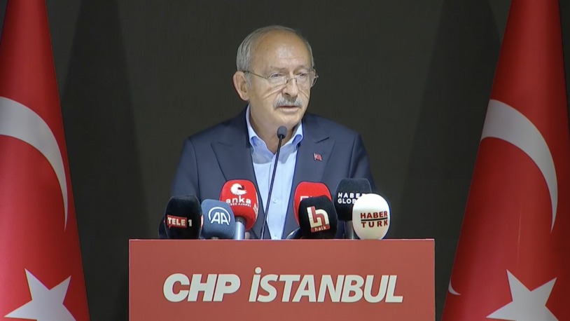 CHP lideri Kemal Kılıçdaroğlu İstanbul'da Helalleşme Buluşması'nda konuşuyor