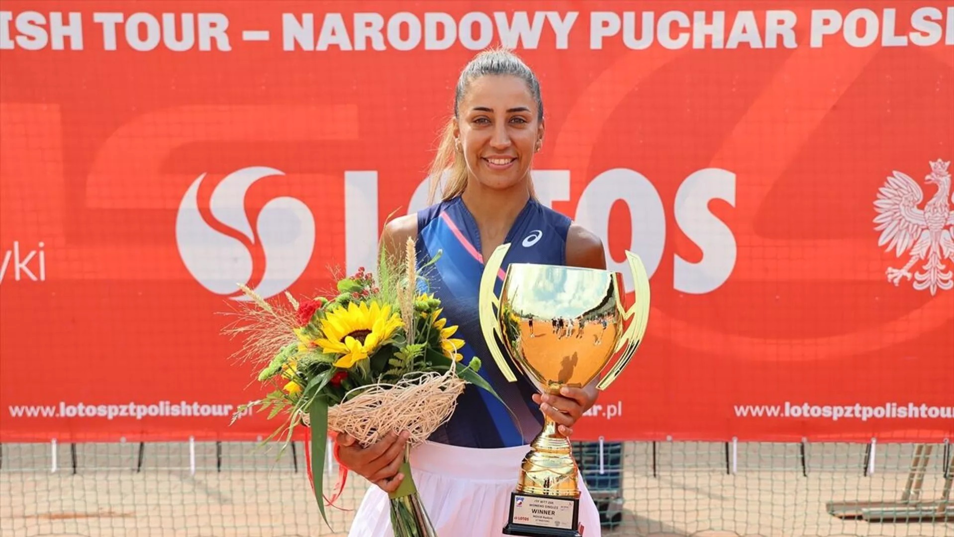 Milli tenisçi Çağla Büyükakçay, Polonya'da şampiyon oldu