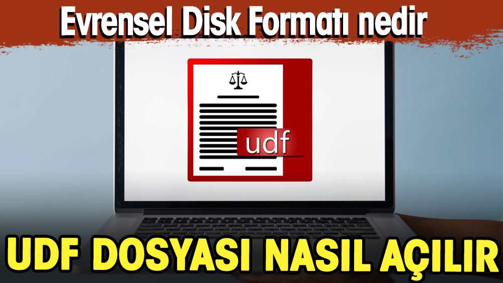 Evrensel Disk Formatı nedir: UDF dosyası nasıl açılır
