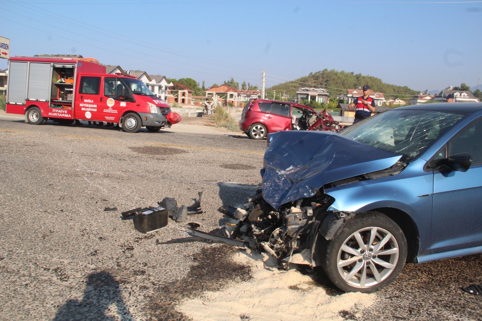 Muğla'da trafik kazası: 1 ölü, 3 yaralı
