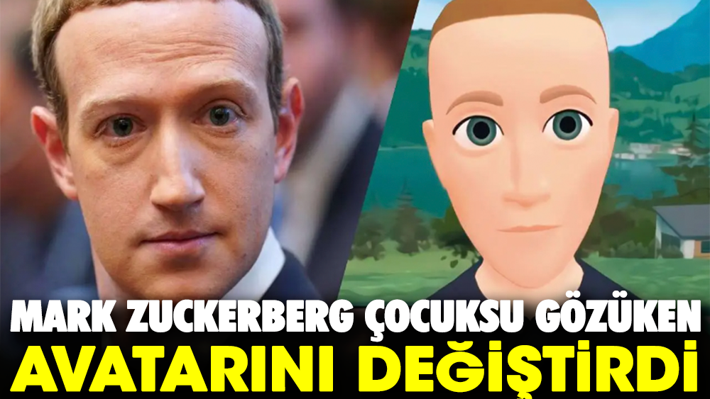 Mark Zuckerberg çocuksu gözüken avatarını değiştirdi