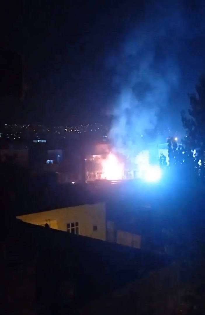 Bursa'da trafoda yangın çıktı