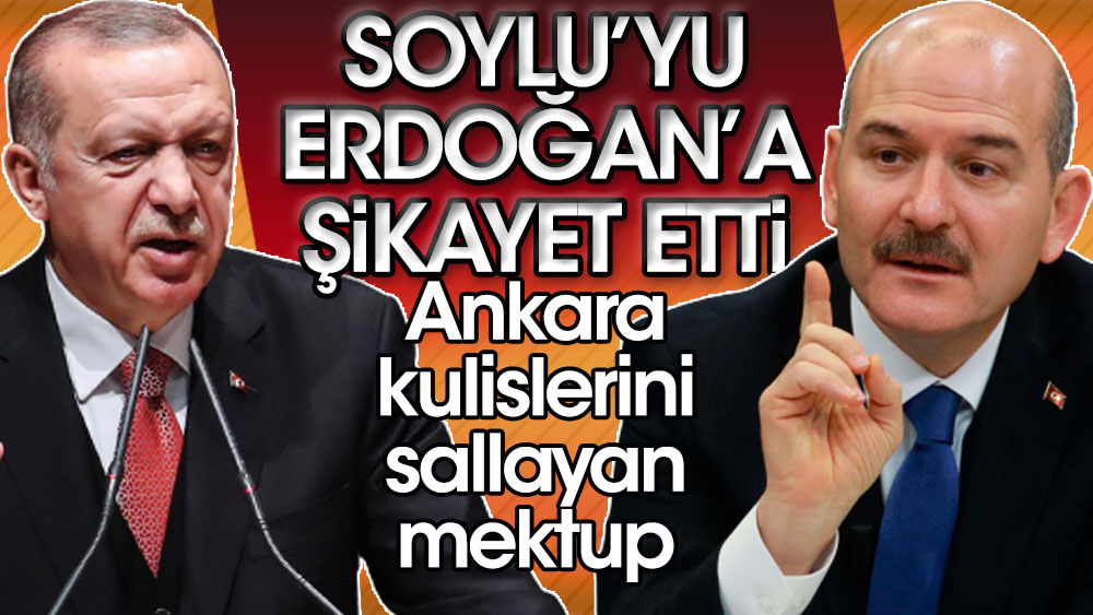 Ankara kulislerini sallayan mektup: Soylu’yu Erdoğan’a şikayet etti
