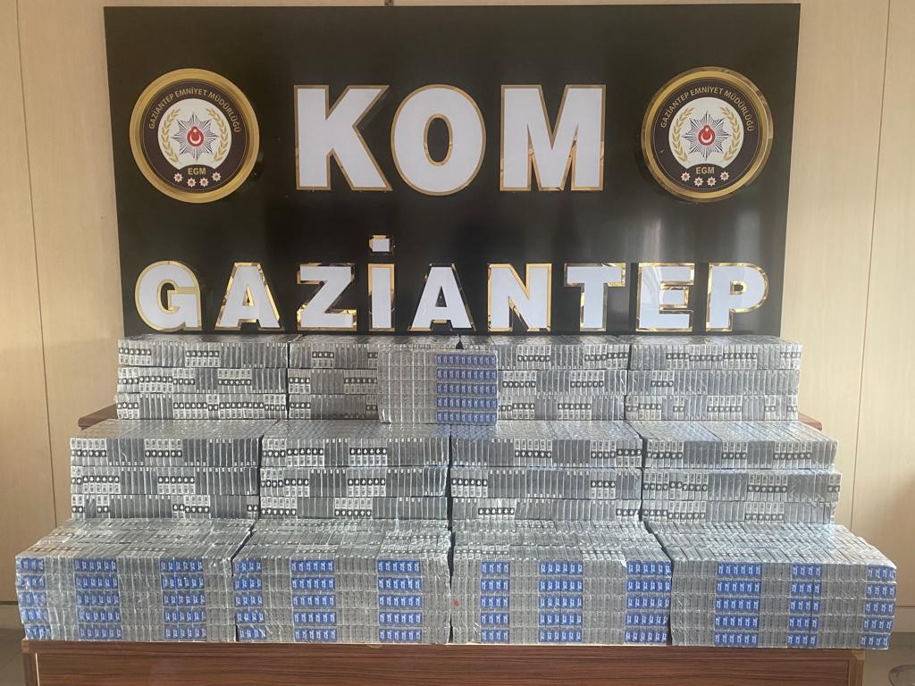 Gaziantep'te kaçakçılık operasyonu: 2 gözaltı