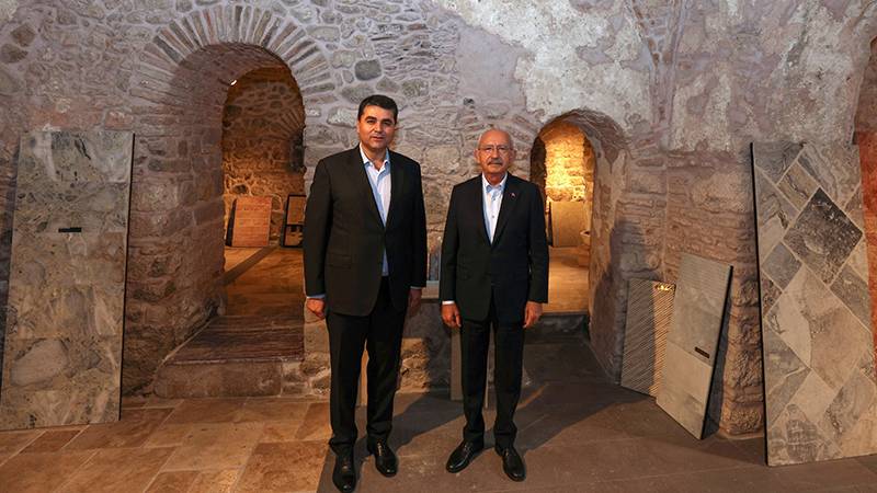 Kılıçdaroğlu ile Gültekin Uysal, Afyonkarahisar'da bir araya geldi