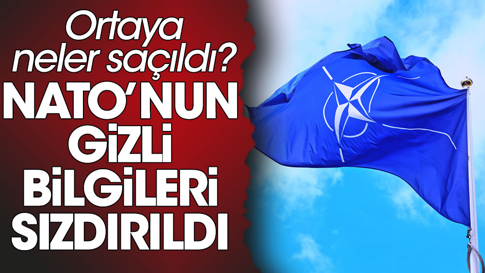 Ortaya neler saçıldı? NATO'nun gizli bilgileri sızdırıldı