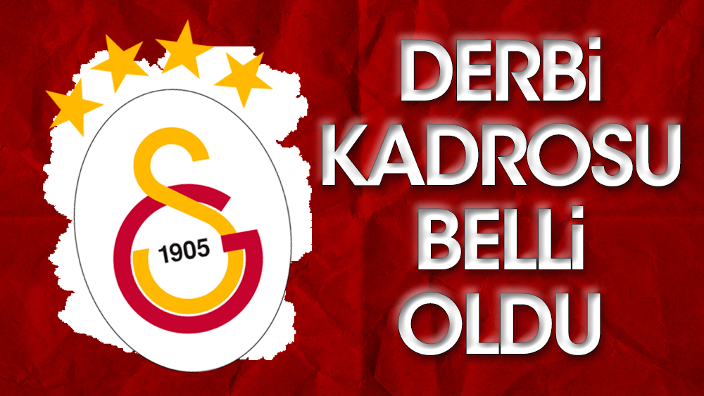 Galatasaray'ın Trabzonspor kadrosu açıklandı: Okan Buruk'tan flaş karar