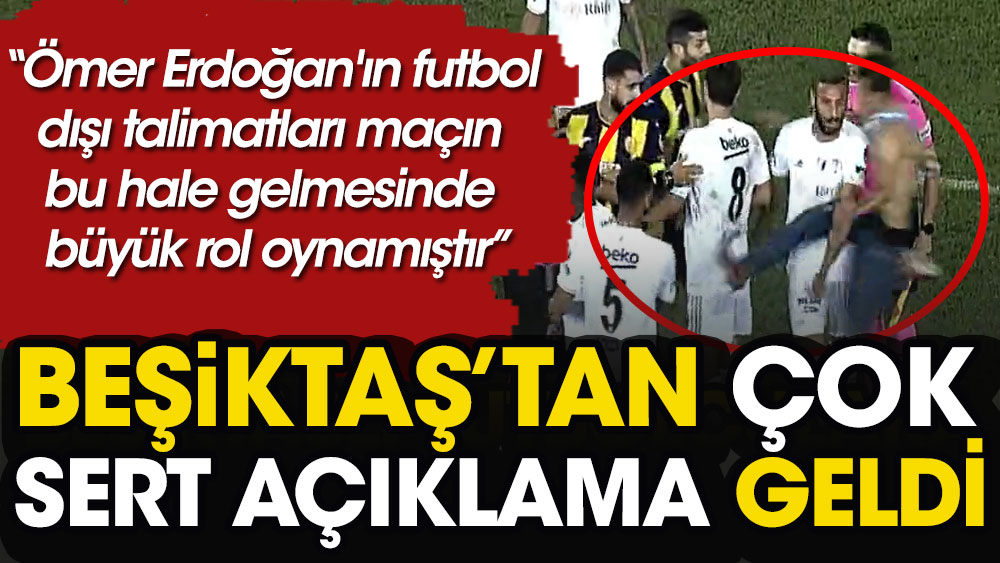 Beşiktaş'tan peş peşe flaş açıklamalar