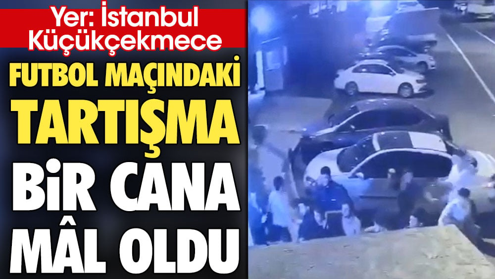 Futbol maçındaki tartışma bir cana mal oldu