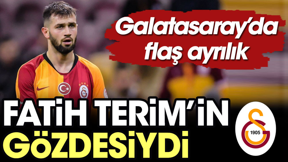 Fatih Terim'in gözdesiydi: Galatasaray'da flaş ayrılık