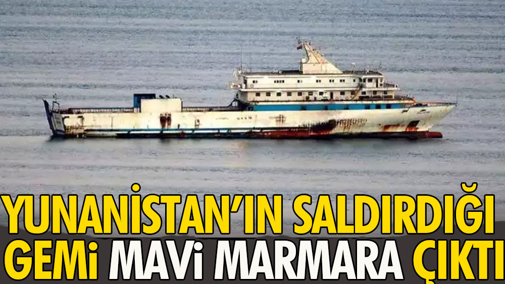 Yunanistan'ın saldırdığı gemi Mavi Marmara çıktı