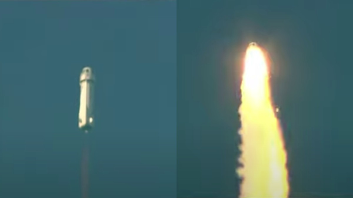 Jeff Bezos'un Blue Origin roketi düştü