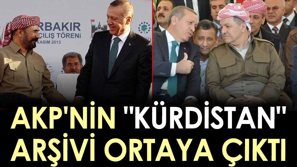 AKP'nin "Kürdistan" arşivi ortaya çıktı