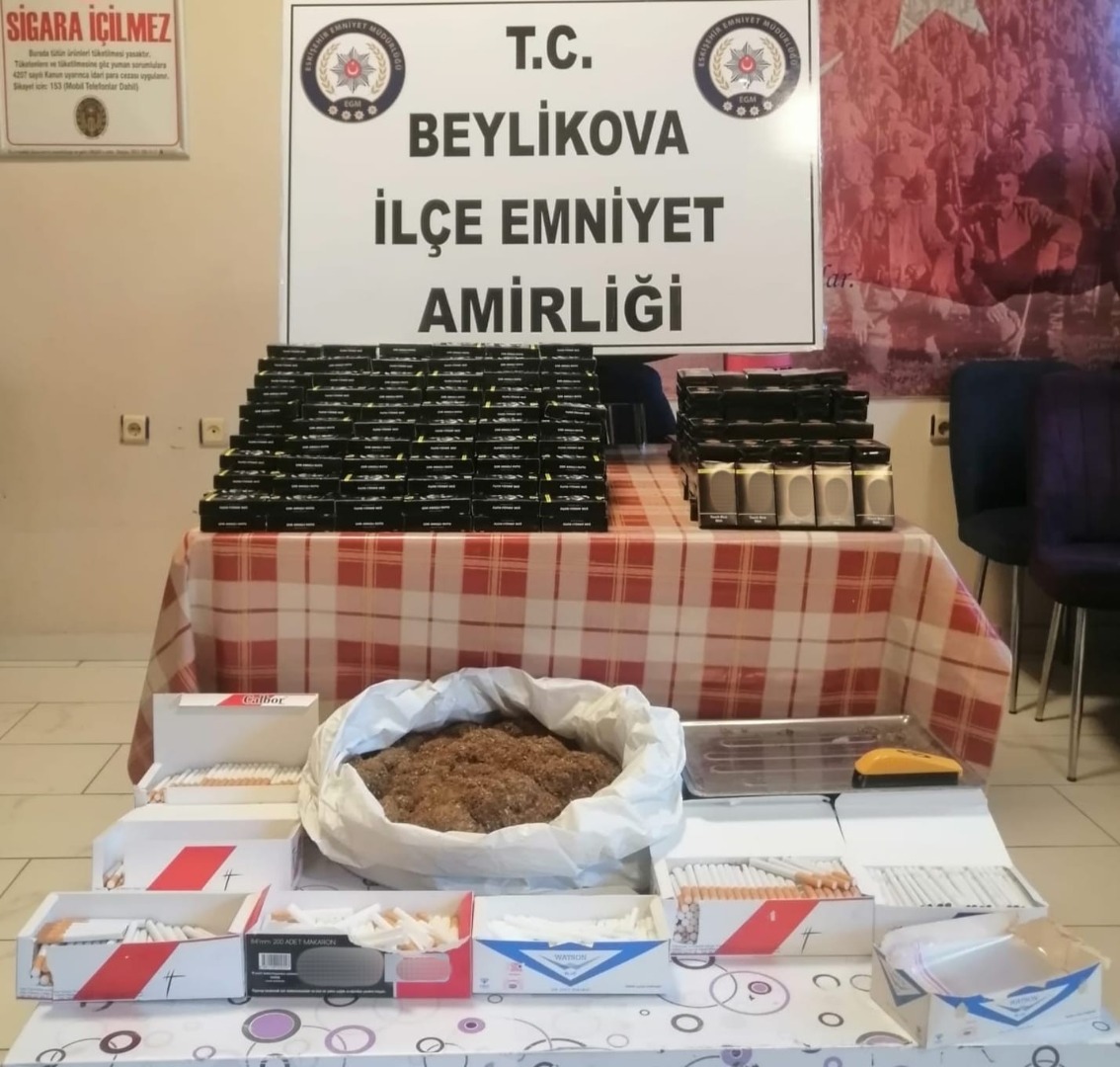 Eskişehir’de 20 kilo kaçak tütün ele geçirildi