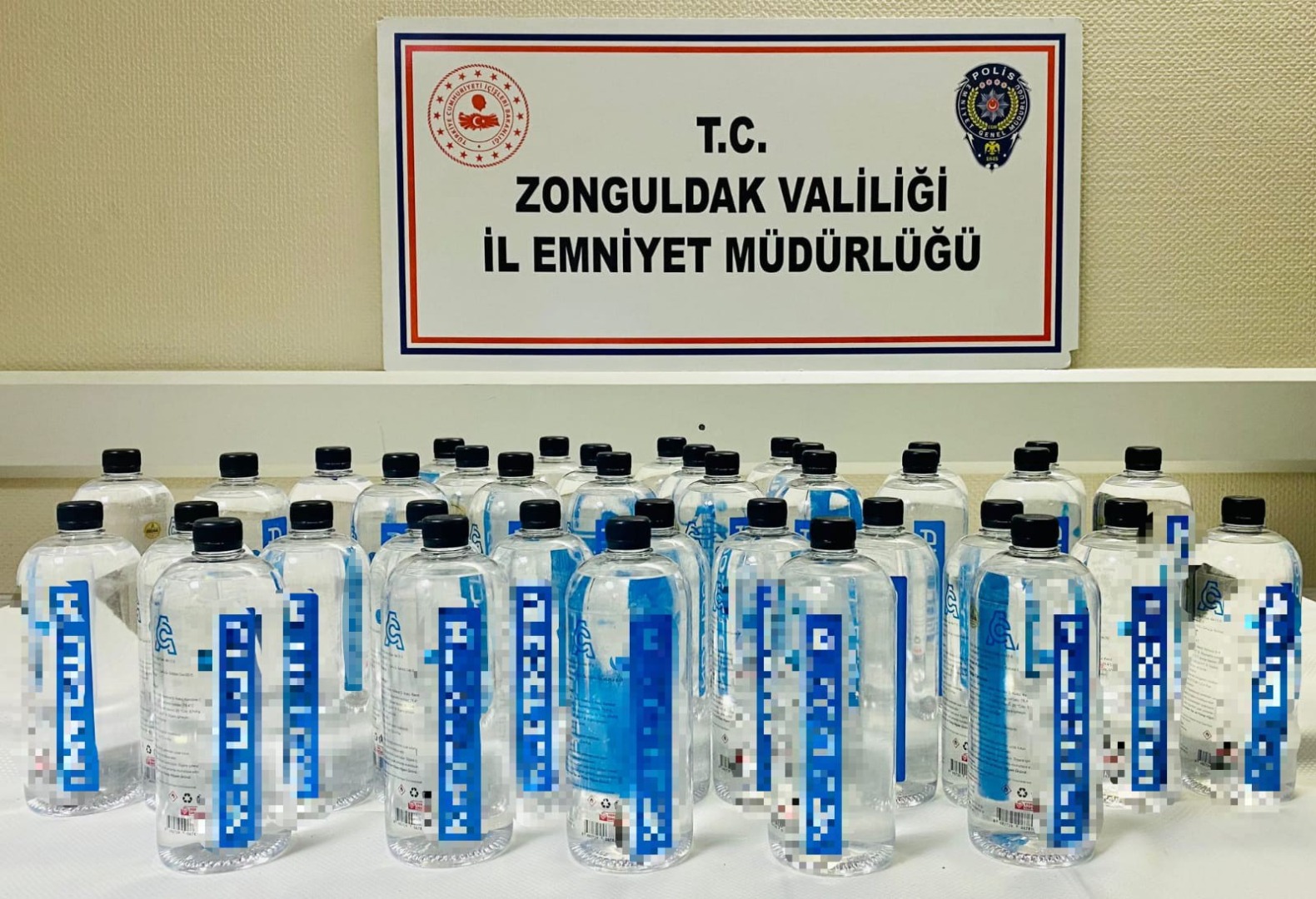 Zonguldak’ta 9 bin adet makaron ele geçirildi