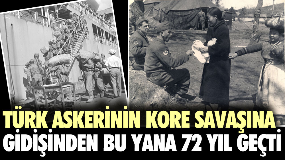 Türk Askerinin Kore savaşına katılışından bu yana 72 yıl geçti. İşte siyah beyaz fotoğraflarla Kore'ye gidişin öyküsü