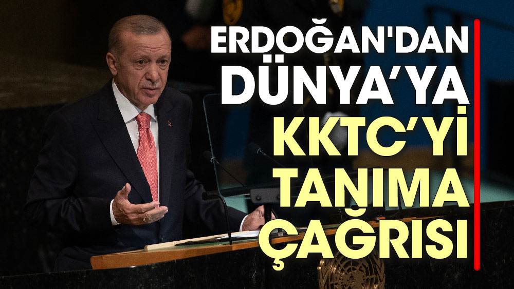Erdoğan'dan Dünya’ya KKTC’yi tanıma çağrısı
