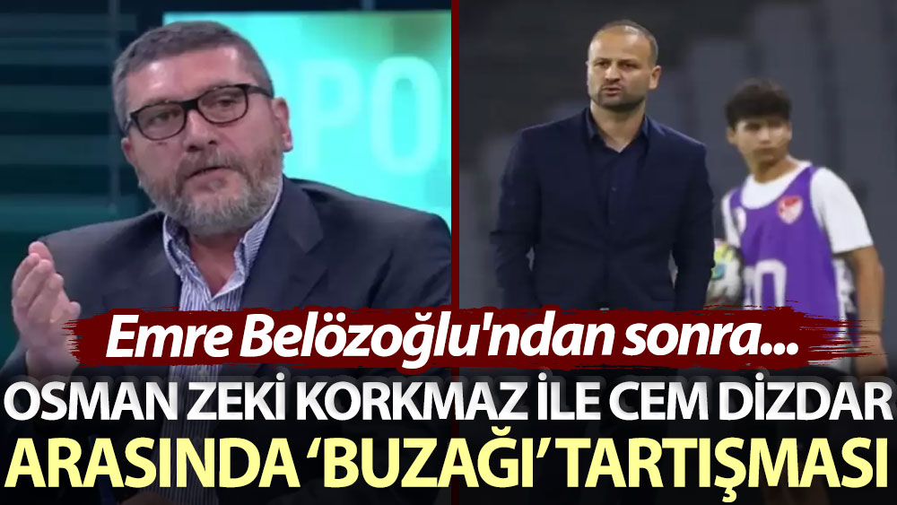 Emre Belözoğlu'ndan sonra... Osman Zeki Korkmaz ile Cem Dizdar arasında ‘buzağı’ tartışması
