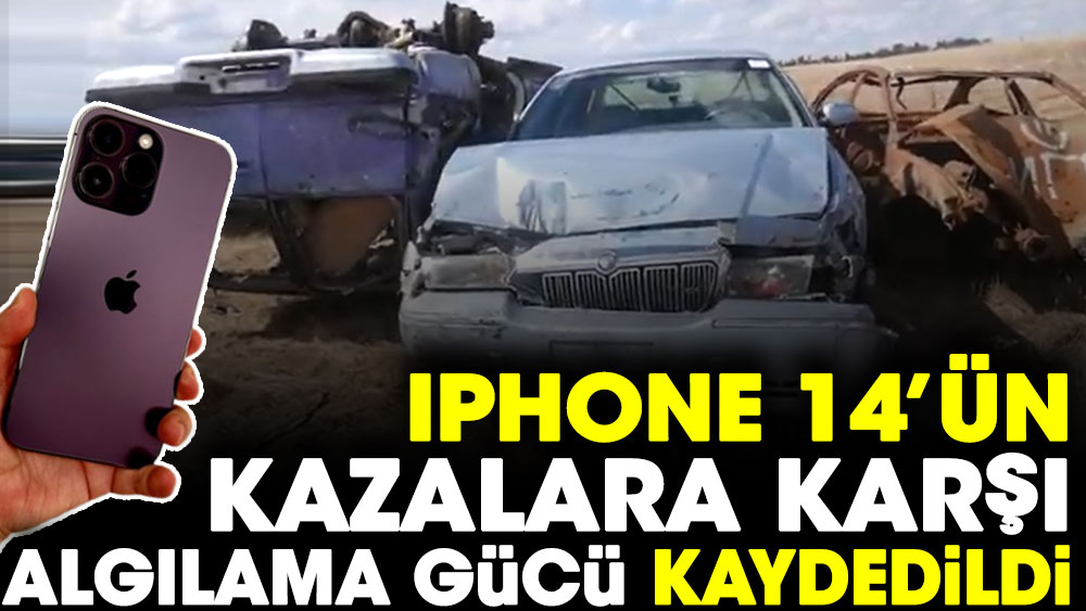 iPhone 14'ün kazalara karşı algılama gücü kaydedildi