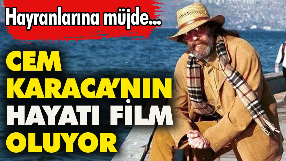 Anadolu rock müziğinin efsanesi Cem Karaca'nın hayatı film oluyor