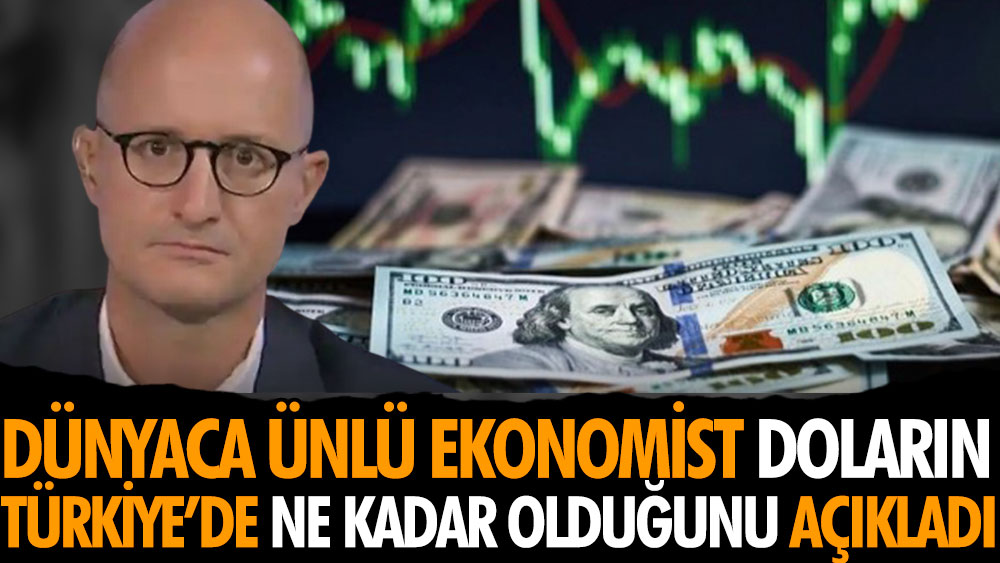Dünyaca ünlü ekonomist Doların Türkiye'de gerçekte ne kadar olduğunu açıkladı