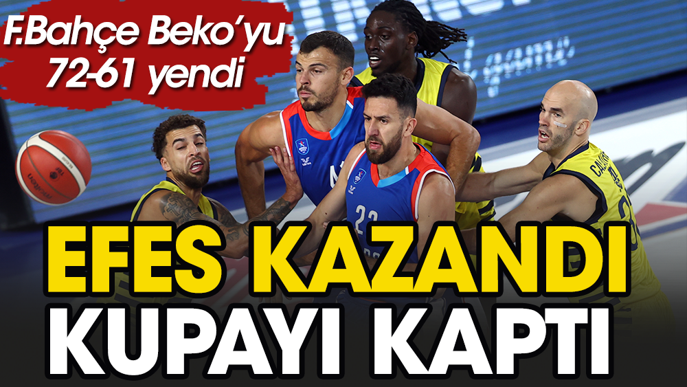 Cumhurbaşkanlığı Kupası Anadolu Efes'in