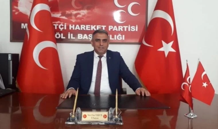MHP İl Başkanı istifa etti