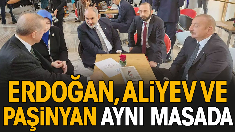 Son dakika haberi: Erdoğan, Aliyev ve Paşinyan aynı masada bir arada
