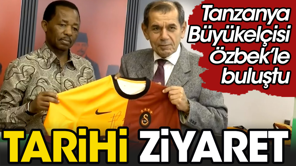Galatasaray Başkanı Özbek: Tanzanya'ya gitmeyi düşünüyoruz