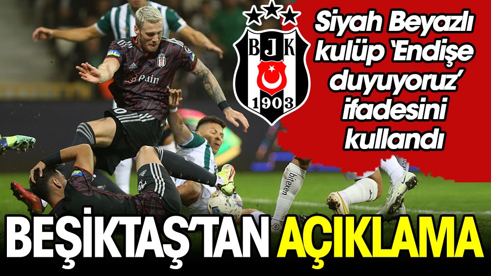 Beşiktaş'tan TFF'ye çok sert açıklama