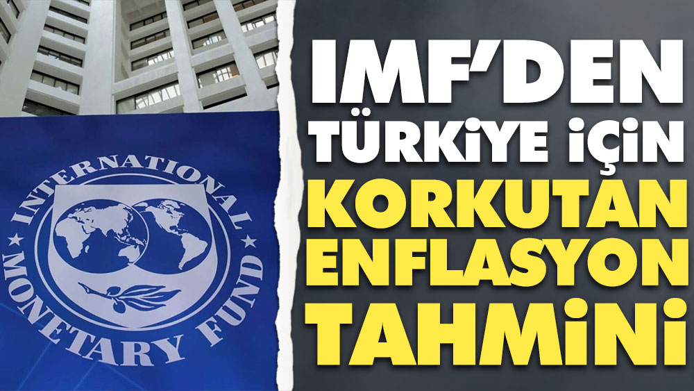 IMF'den Türkiye için korkutan enflasyon tahmini