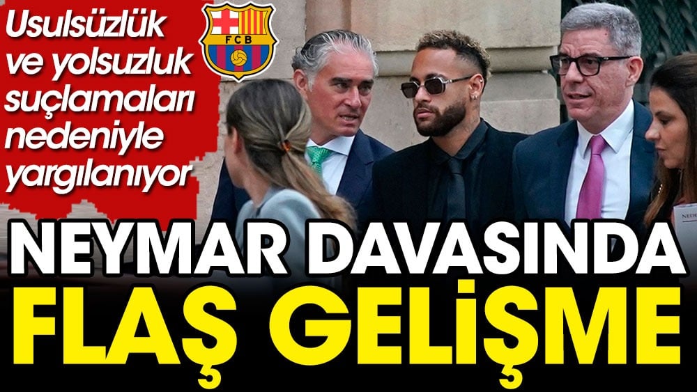 Neymar hakim karşısına çıktı. Hapse girebilir