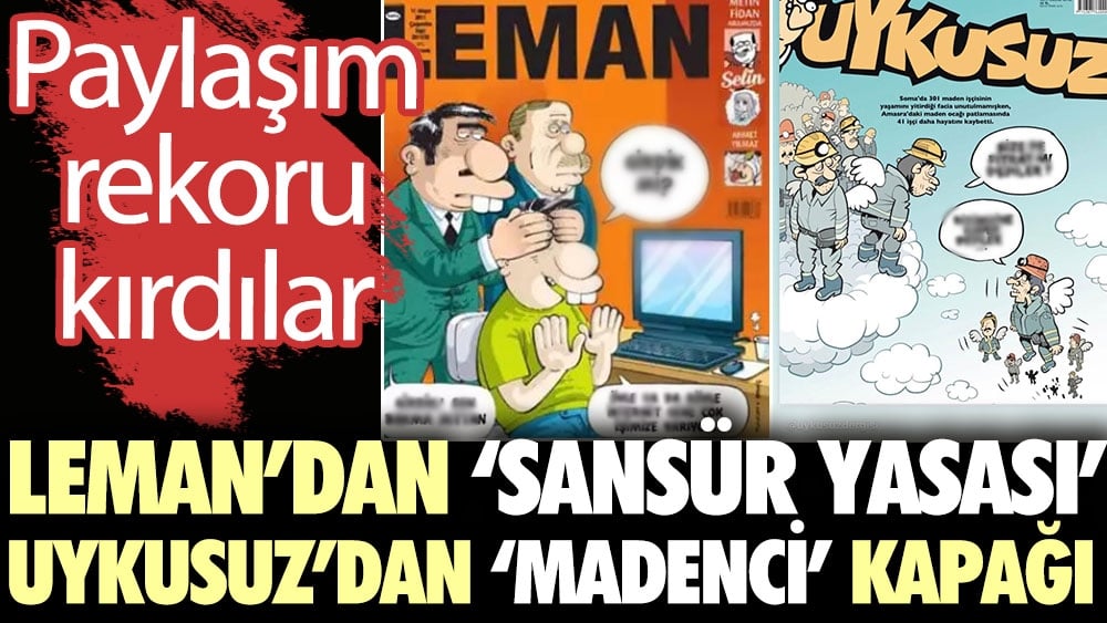 Uykusuz'dan madenci Leman’dan sansür yasası kapağı