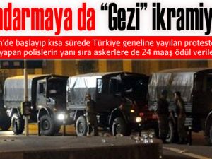 Jandarmaya da 'Gezi' ikramiyesi