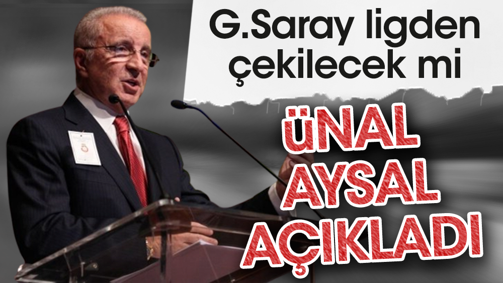 Galatasaray ligden çekilecek mi? Sarı - Kırmızılıların flaş ismi açıkladı