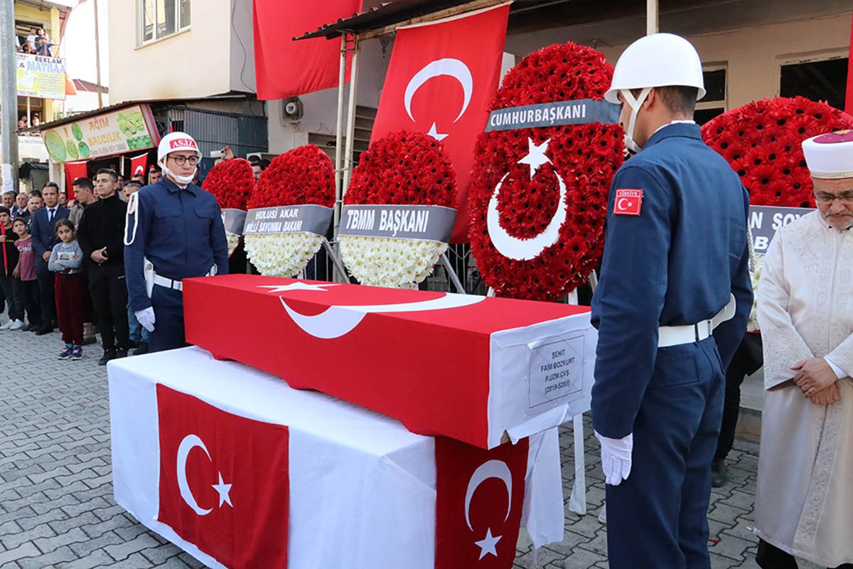 Şehit Uzman Çavuş Faim Bozkurt'a son veda