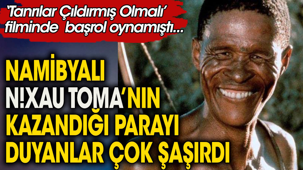 Namibyalı çiftçiyi çok fena kandırmışlar. 'Tanrılar Çıldırmış Olmalı' filminde başrol oynamıştı