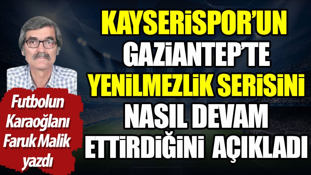 Kayserispor yenilmezlik serisini devam ettirdi