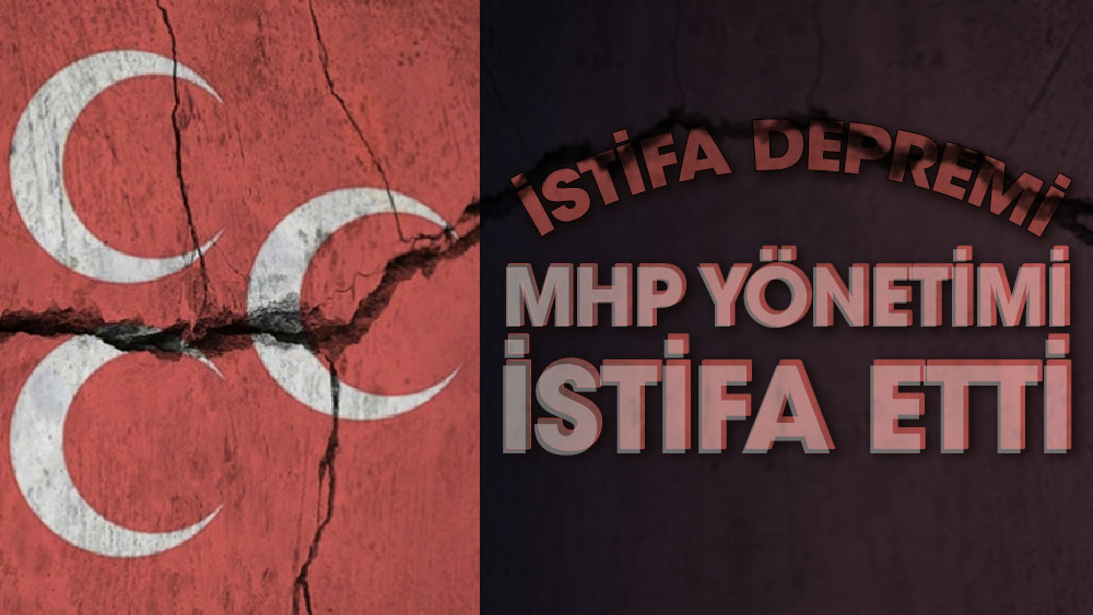İstifa depremi. MHP yönetimi istifa etti