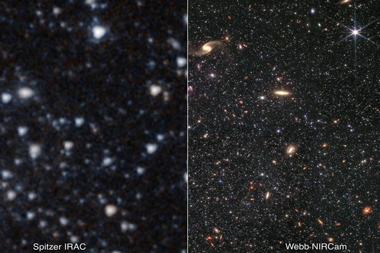 NASA Büyük Patlama ile yaşıt galaksinin görüntüsünü paylaştı