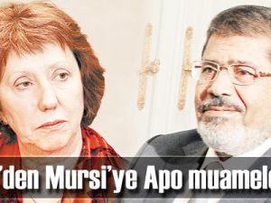 AB’den Mursi’ye Apo muamelesi
