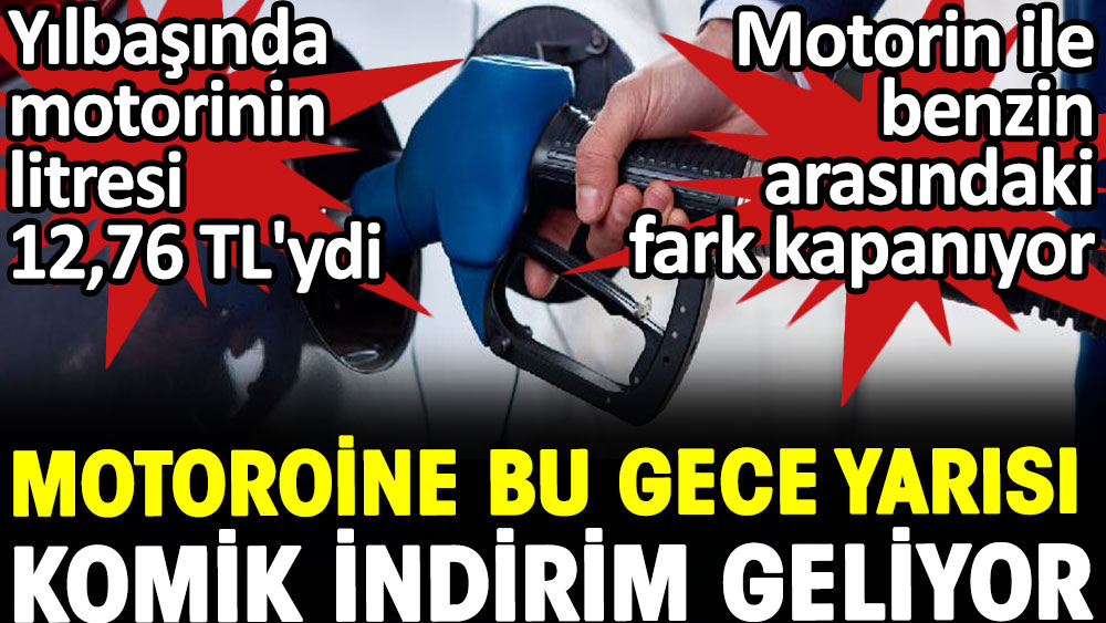 Motorine bu gece yarısı komik indirim geliyor