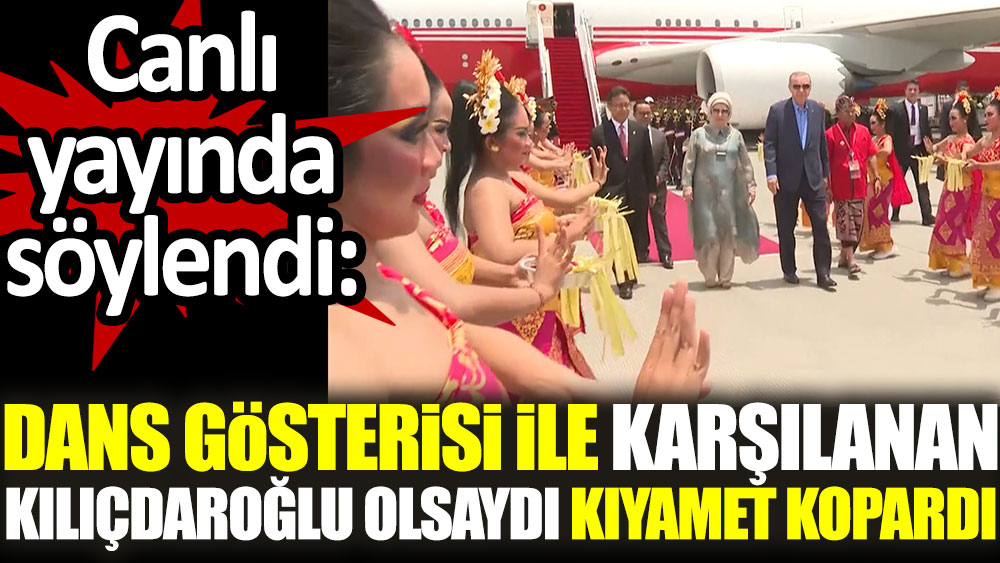 Canlı yayında söylendi: Dans gösterisi ile karşılanan Kılıçdaroğlu olsaydı kıyamet kopardı