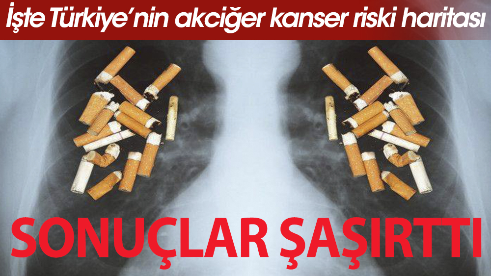 Akciğer kanseri risk haritamız berbat