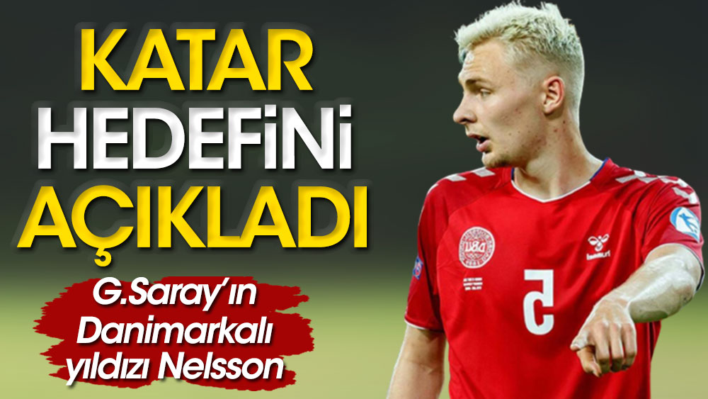 Galatasaray'ın yıldızı Katar hedefini açıkladı