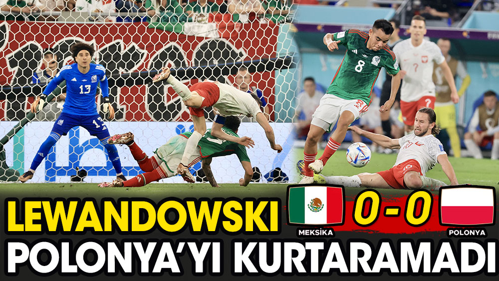 Polonya Meksika maçında kazanan Suudi Arabistan