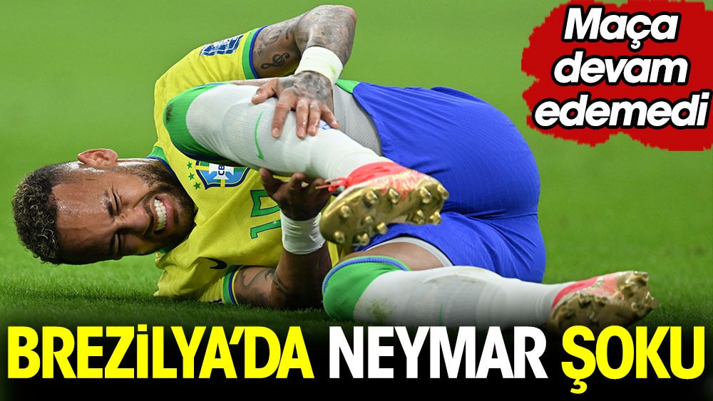 Brezilya'da Neymar şoku