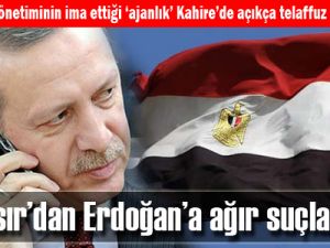 Mısır’dan Erdoğan’a ağır suçlama