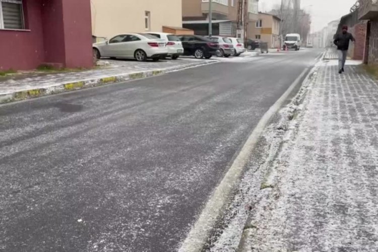 Ardahan ve Kars'ta kar yağışı